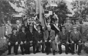 Der Vorstand aus dem Jahre 1950